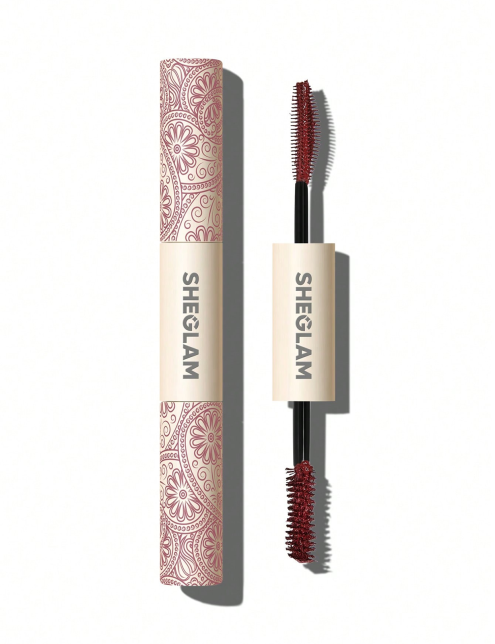 شیگلم ریمل دوسر قرمز sheglam All-In-One Volume & Length Mascara-Waterproof Brugundy