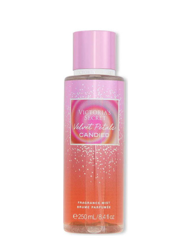 ویکتوریا سکرت بادی میست ولوت پتال کندید victoria secret body mist velvet petals candied