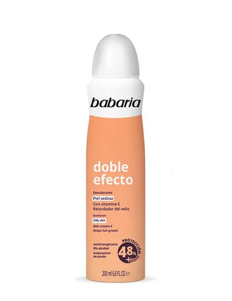 باباریا اسپری بدن دابل افکت Babaria Spray Doble Efecto