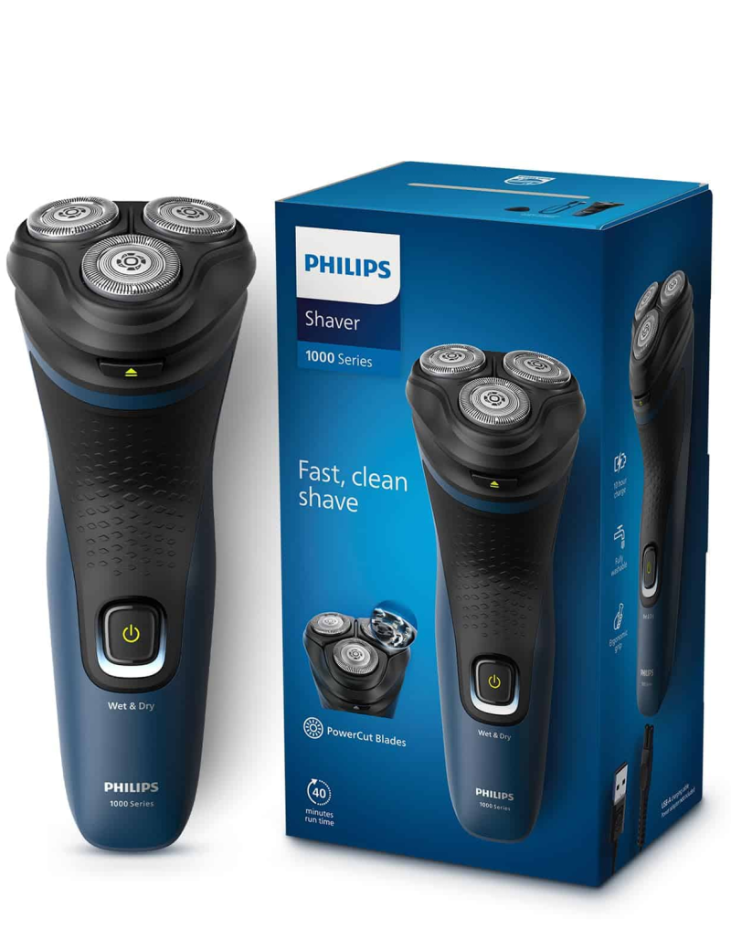 فیلیپس شیور مردانه وت اند درای (سری Philips S1151/03 Wet & Dry Electric Shaver 1000 Series for Men (1000