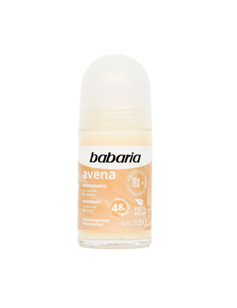 مام رول ضد تعریق جو دوسر باباریا Babaria Avena Deodorant 48h Antiperspirant