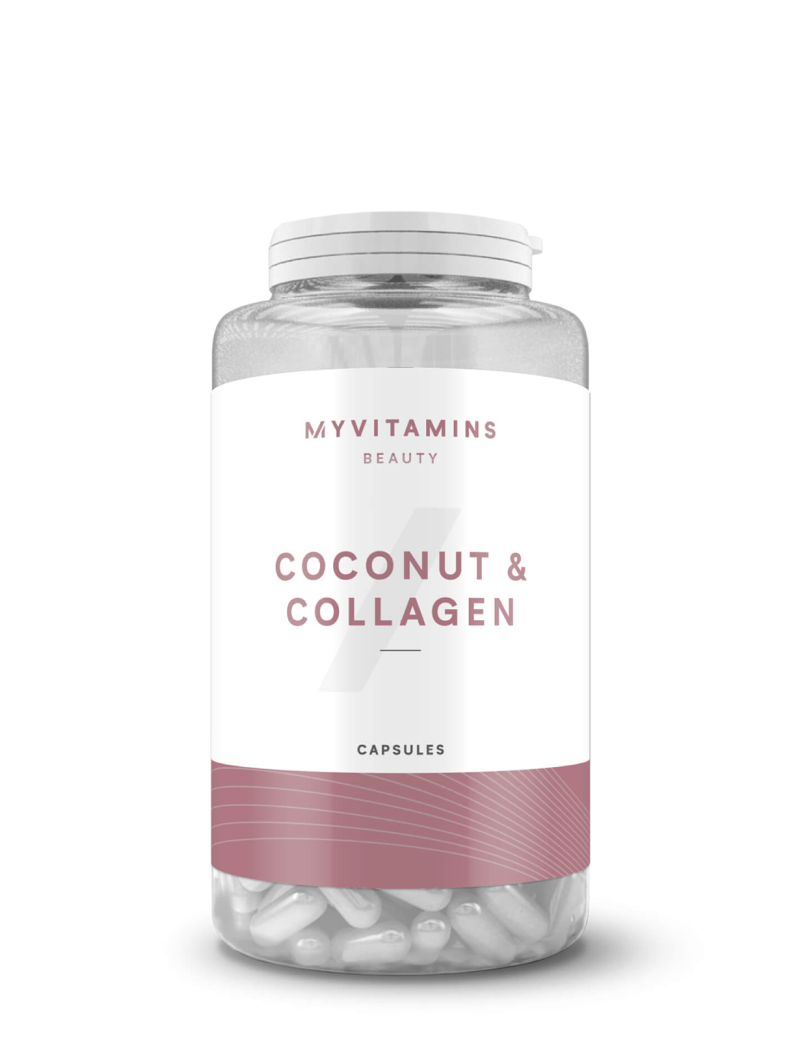 کوکونات کلاژن مای ویتامینز 180 عددی Coconut + Collagen (180 Capsules) - Myvitamins