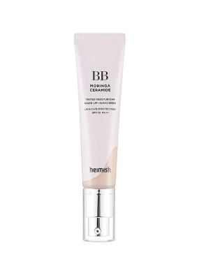 بی بی کرم همیش رنگ لایت بژ 21 HEIMISH Moringa Ceramide BB Cream SPF 30 PA++ 21 Light Beige