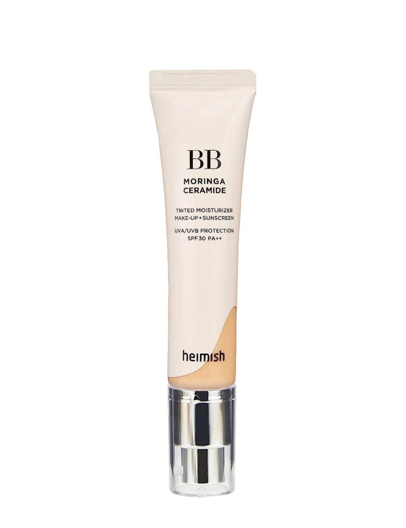 بی بی کرم همیش رنگ لایت مدیوم 23 Heimish Moringa Ceramide BB Cream SPF 30 PA++23N Light Medium