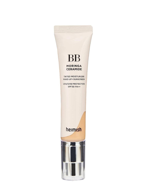 بی بی کرم همیش رنگ لایت مدیوم 23 Heimish Moringa Ceramide BB Cream SPF 30 PA++23N Light Medium