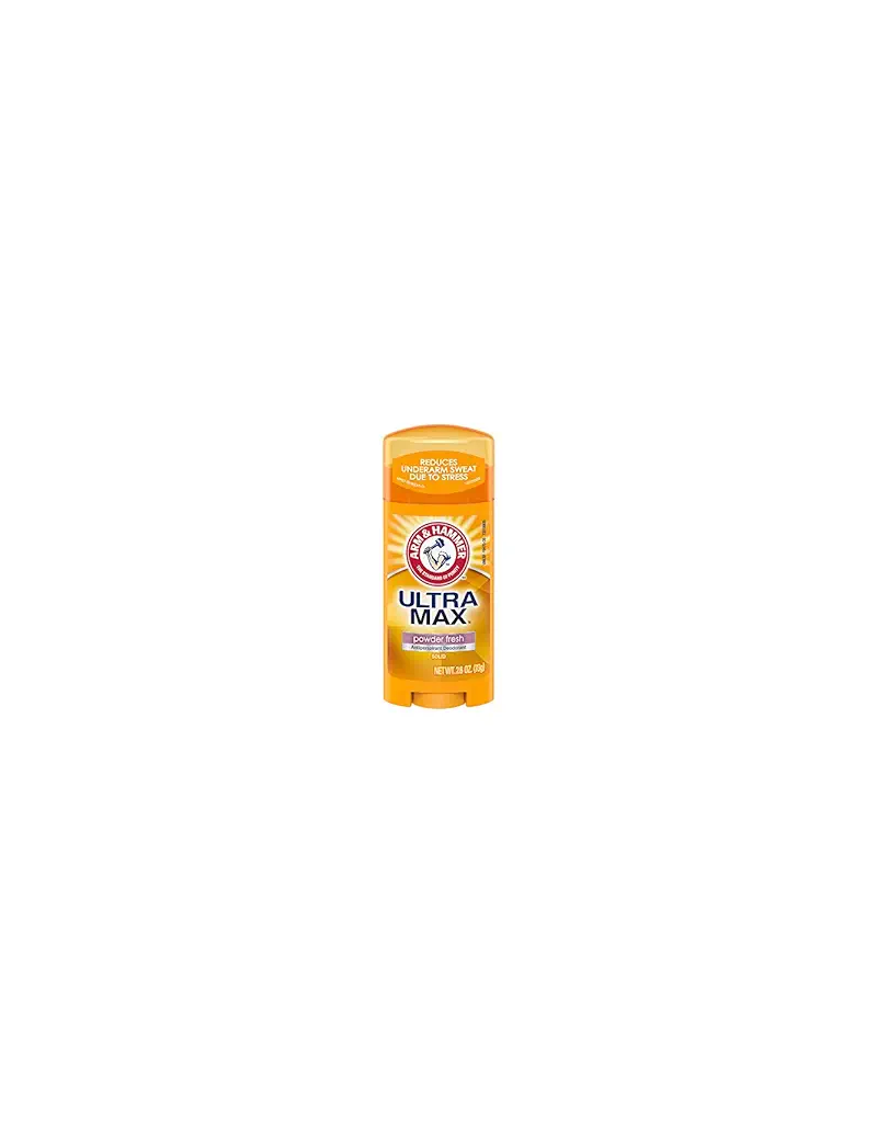 مام صابونی اولترا مکس رایحه پودری آرم اند هامر Arm & Hammer Antiperspirant Deodorant Ultra Max Powder Fresh 73g