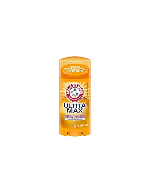 مام صابونی اولترا مکس رایحه پودری آرم اند هامر Arm & Hammer Antiperspirant Deodorant Ultra Max Powder Fresh 73g