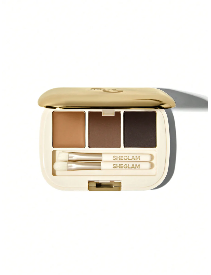 پالت سایه ابرو شیگلم دارک برون sheglam Full-Filled Eyebrow Palette-101 Dark Brown