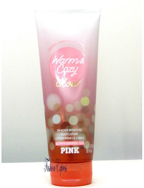 لوسیون بدن پینک وارم اند کوزی ویکتوریا سکرت اورجینال کد0251 Victoria's Secret Body Lotion Pink Warm & Cozy 236ml