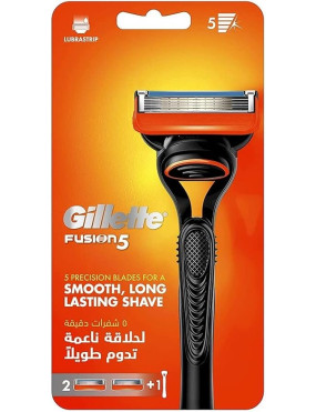 تیغ اصلاح ژیلت 5 تیغ همراه با تیغ اضافی مدل فیوژن Gillette Fusion Shaving Machine