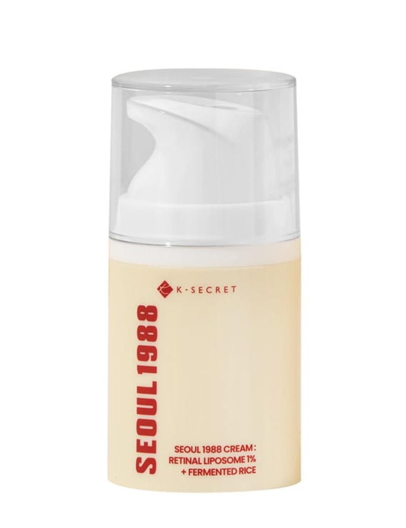 کرم جوان ساز رتینال و برنج سئول 1988 کی سکرت K-SECRET Seoul 1988 Retinal Liposome 1% & Fermented Rice Anti-Aging Face Cream