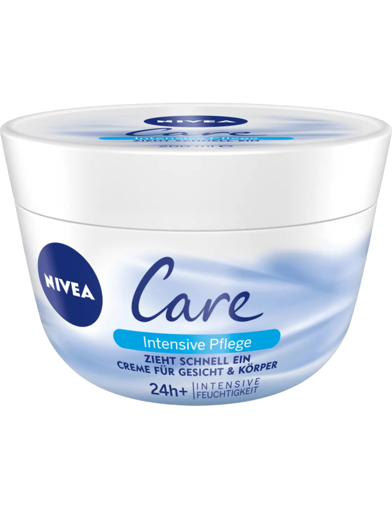 کرم مرطوب کننده نیوآ مدل Intensive Care حجم 200 میلی لیتر Nivea Intensive Care Cream 200ml