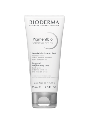 بایودرما کرم روشن کننده بدن Bioderma Pigmentbio Sensitive Areas Skin whitening treatment