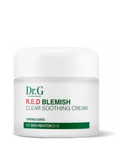 دکتر جی کرم مرطوب کننده تسکین دهنده Dr.G Red Blemish Clear Soothing Cream 70ml