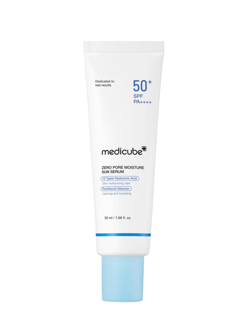 ضدآفتاب مدی کیوب (مرطوب کننده و کنترل منافذ)  medicube Zero Pore Moisture Sun Serum 50ml