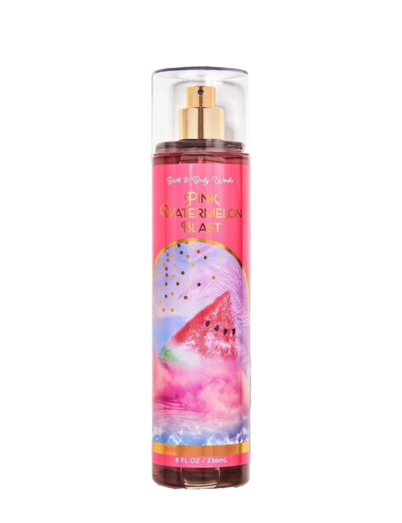 بادی میست پینک واترملون بلست bath and body works pink watermelon blast mist