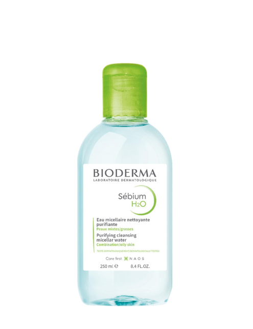 بایودرما میسلار واتر پوست چرب و مختلط Bioderma H2O: Purifying Cleansing Micellar Water 250 ml