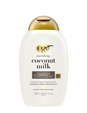 شامپو کوکونات میلک اوجی ایکس OGX NOURISHING COCONUT MILK SHAMPOO