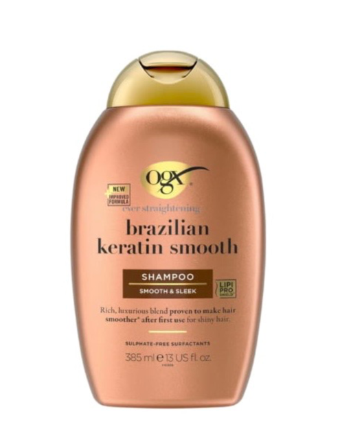 شامپو کراتین برزیلی اوجی ایکس OGX Brazilian Keratin Smooth Shampoo
