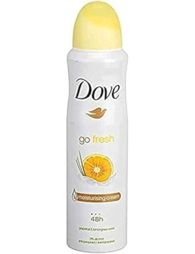 اسپری ضد تعریق زنانه داو Dove مدل (250) Grapefruit & lemongrass