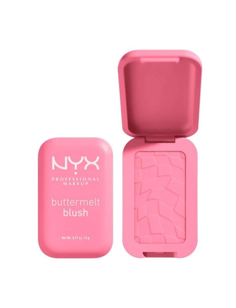 رژگونه پودری نیکس 02 NYX Professional Makeup BUTTERMELT BLUSH - Blusher - 02 butta together