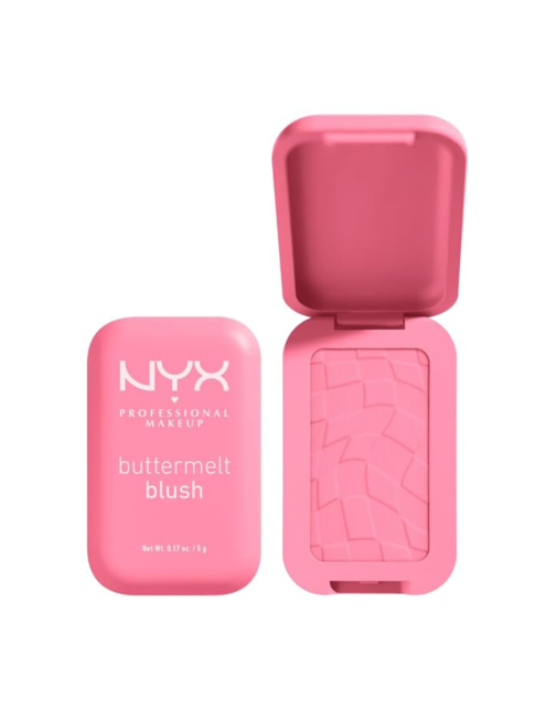 رژگونه پودری نیکس 02 NYX Professional Makeup BUTTERMELT BLUSH - Blusher - 02 butta together
