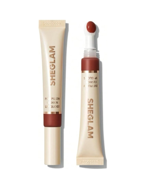 لیپ گلاس سرپنبه ای شیگلم کت نپ Sheglam Pout Pillow Cushion Lip Gloss Cat Nap