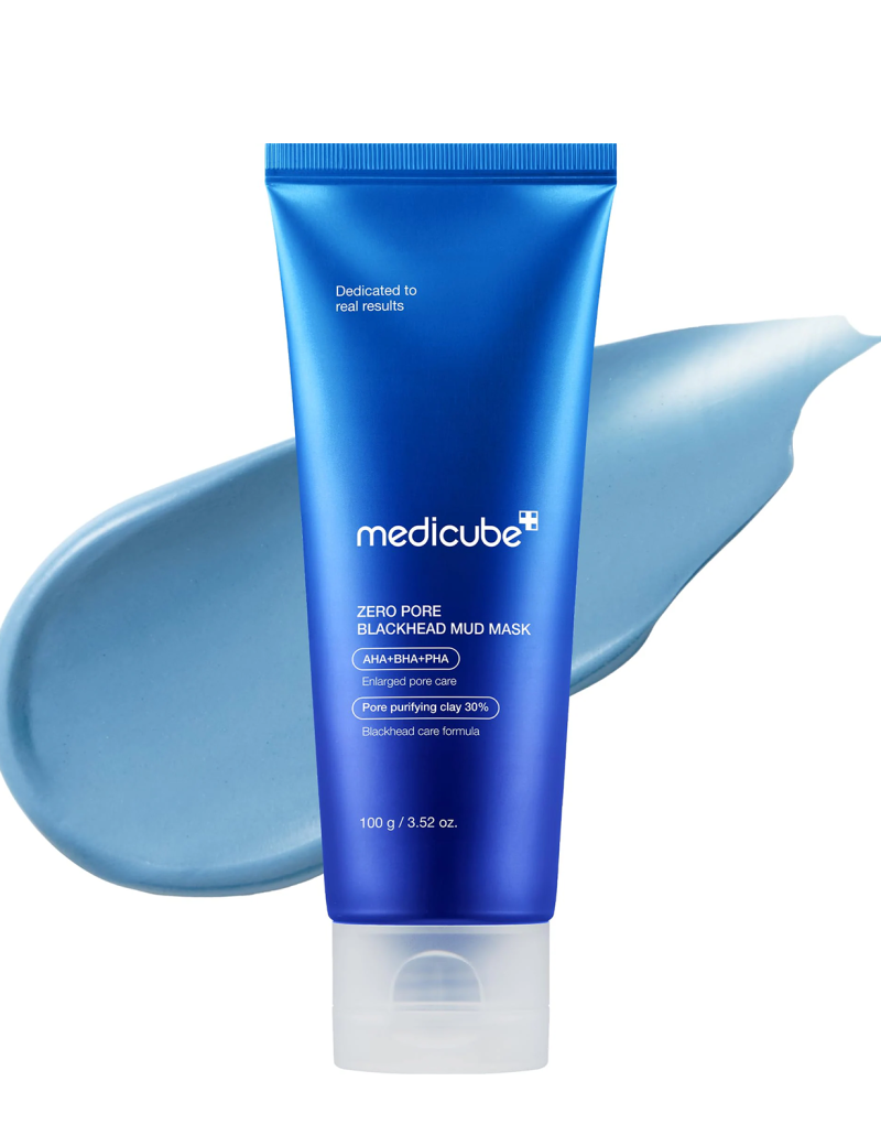 ماسک کنترل منافذ و جوش سر سیاه  مدی کیوب MedicubeZero Pore Blackhead Mud Facial Mask