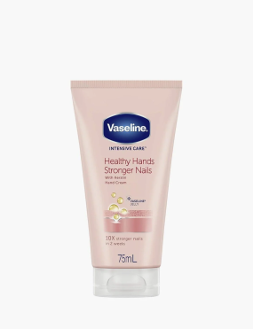 وازلین کرم دست و ناخن وازلین  Vaseline Intensive Care Healthy Hands Stronger Nails Hand Cream with Keratin