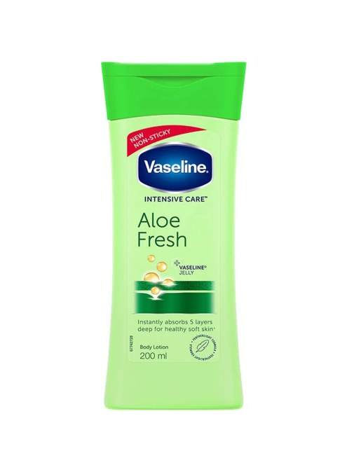 وازلین لوسیون بدن آلوئورا  فرش VASELINE LOTION ALOE FRESH 200ML