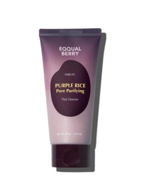 اکوال بری  ژل شستوشوی صورت منافذ برنج بنفش  EQQUALBERRY Purple Rice Pore Purifying Pack Cleanser