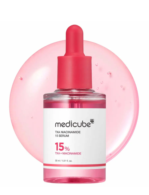 سرم ضدلک مدی کیوب (نیاسینامید ترانگزامیک اسید)   MEDICUBE TXA NIACINAMIDE 15% SERUM