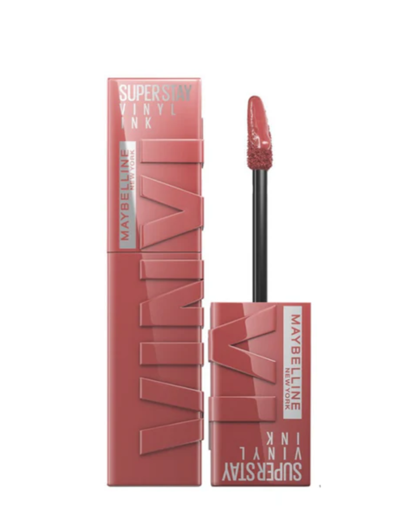 رژلب مایع میبلین Maybelline super stay vinyl ink liquid lipstick chiky 35
