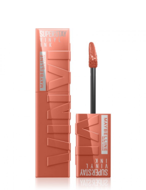 رژلب مایع میبلین Maybelline Superstay Vinyl Ink liquid lipstick 105 Golden