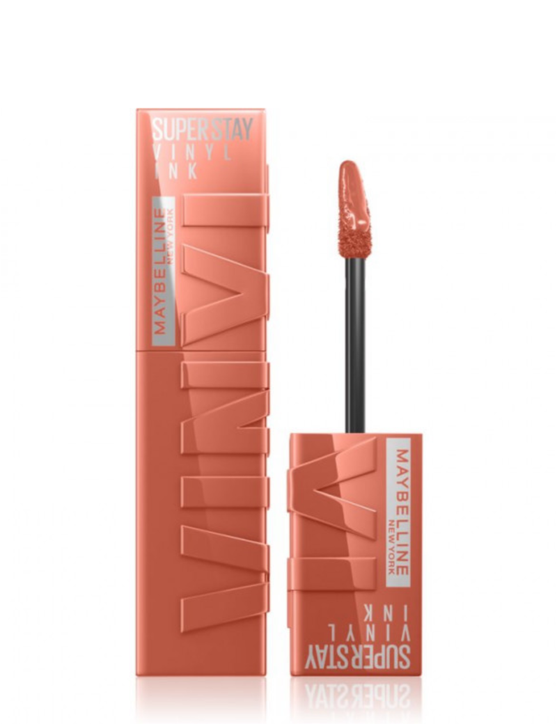 رژلب مایع میبلین Maybelline Superstay Vinyl Ink liquid lipstick 105 Golden