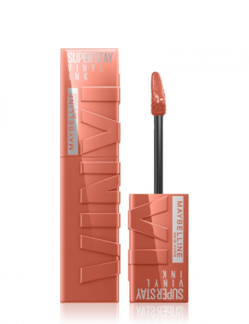 رژلب مایع میبلین Maybelline Superstay Vinyl Ink liquid lipstick 105 Golden