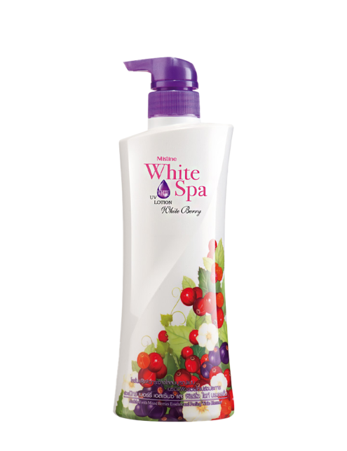 لوشن پمپی میستین وایت اسپا MISTINE WHITE SPA WHITE BERRY UV LOTION