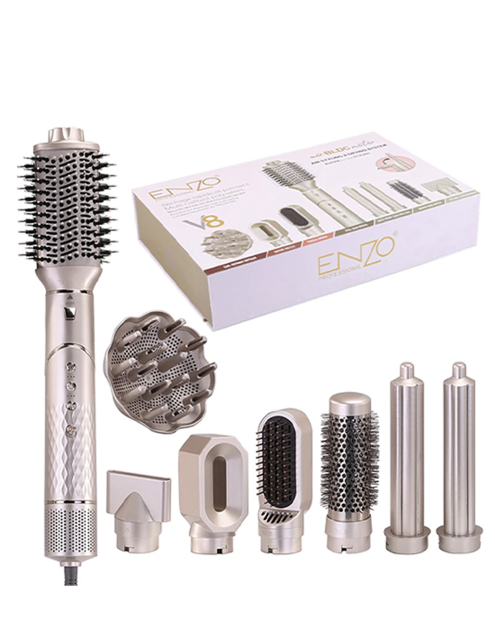 سشوار انزو 8کاره مدل ENZO V8 air styling & drying system