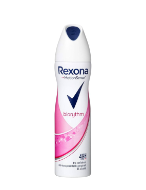 اسپری دئودورانت زنانه رکسونا بیوریتم Rexona 6 x Deodorant Spray Women Biorythm