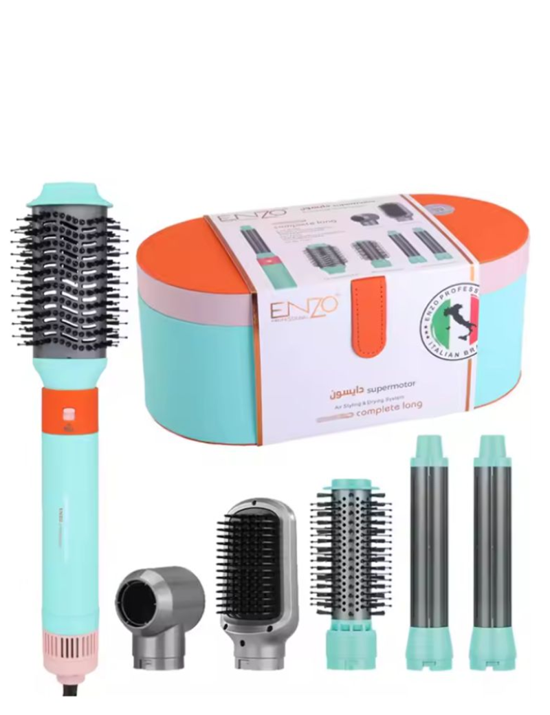 انزو سشوار طرح دایسون5 کاره enzo air styling&drying systm