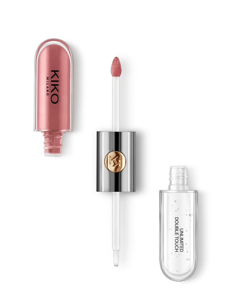 رژلب دابل تاچ کیکو میلانو kiko milano Unlimited Double Touch Rosy Mauve120