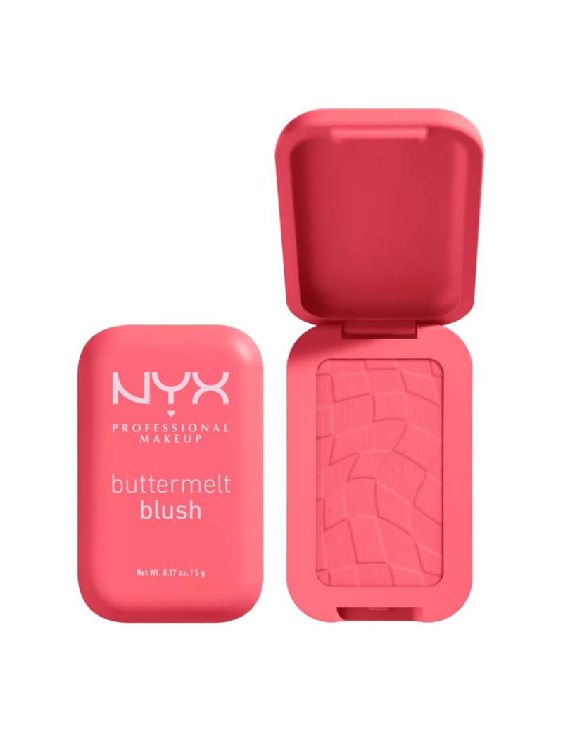 رژگونه پودری نیکس 04 NYX Professional Makeup BUTTERMELT BLUSH - Blusher - 04 butta together