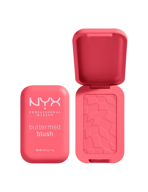 رژگونه پودری نیکس 04 NYX Professional Makeup BUTTERMELT BLUSH - Blusher - 04 butta together