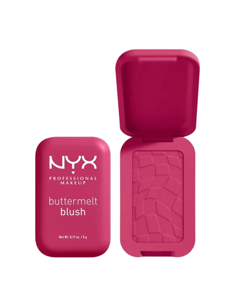 رژگونه پودری نیکس 11 NYX Professional Makeup BUTTERMELT BLUSH - Blusher - 11 butta with time