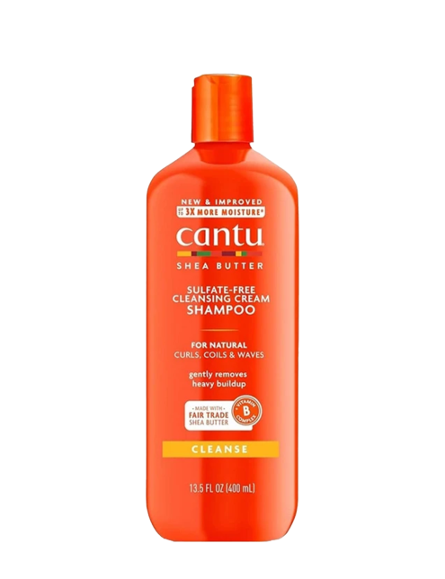 شامپو کانتو شی باتر مخصوص موهای فر Cantu Shea Butter for Natural Hair Cleansing Cream Shampoo 400ml