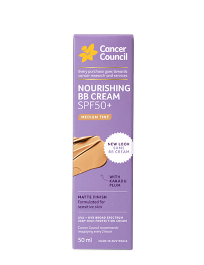 بی بی کرم کنسر کانسل مدیوم Cancer Council BB Cream Medium Tint SPF50