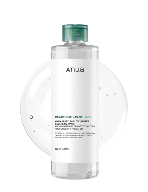 میسلار واتر هارتلیف آنوا تسکین دهنده و پاک کننده عمیق Heartleaf Low pH Deep Cleansing Water