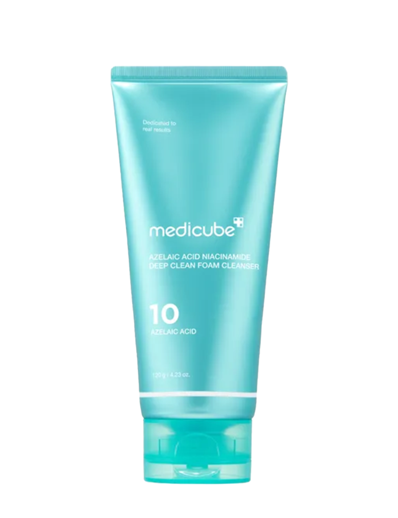 مدی کیوب فوم شست و شو عمیق آزلائیک اسید و نیاسینامید Medicube Azelaic Acid Niacinamide Deep Clean Foam Cleanser