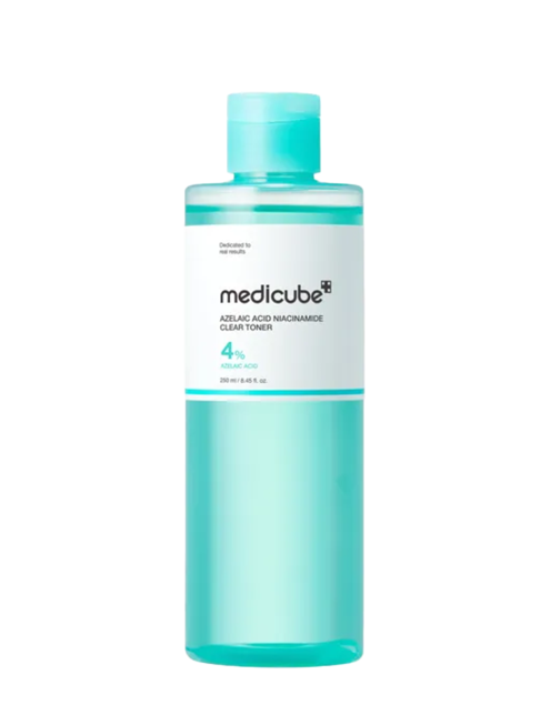 مدی کیوب تونر آزلائیک اسید و نیاسینامید ضد جوش و تسکین دهنده Medicube Azelaic Acid Niacinamide Clear Toner