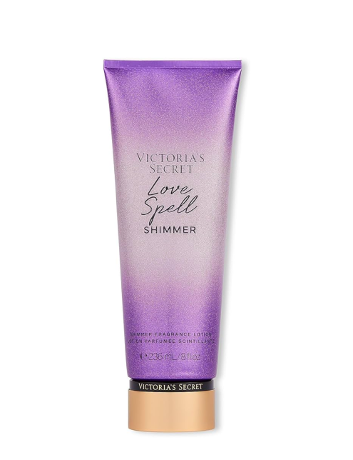 ویکتوریا سکرت بادی لوشن شاینی لاو اسپل Victoria's Secret Love Spell Shimmer Fragrance Lotion